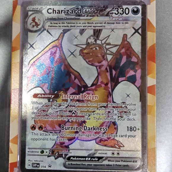 Charizard EX Pokémon Card
